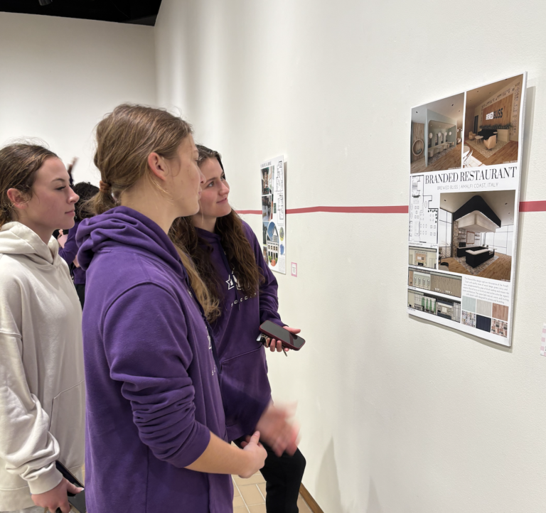 Senior interior design students take a ‘Final Bow’